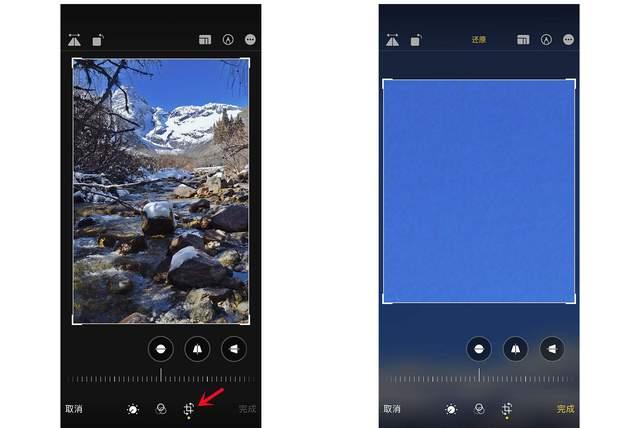 科尔沁左翼后苹果手机维修分享iPhone手机如何使用裁剪功能隐藏照片 