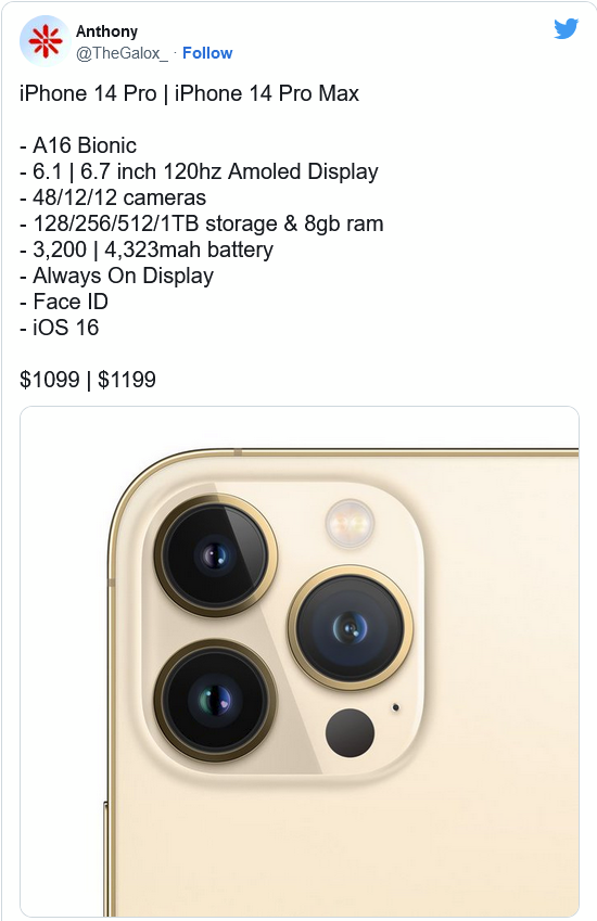 科尔沁左翼后苹果14维修分享iPhone 14全系涨价 
