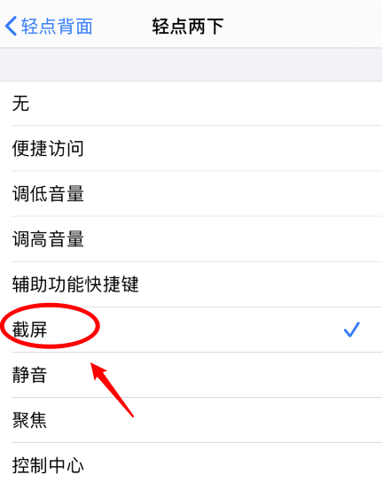 科尔沁左翼后苹果手机维修分享iPhone12如何启用双击截屏 